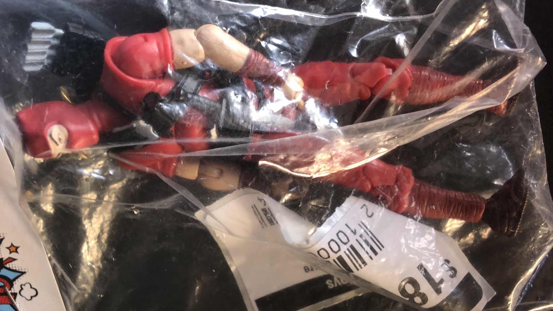 Photo 1 of ASSORTMENT OF UNBOXED SUPER HERO ACTION FIGURES (4)