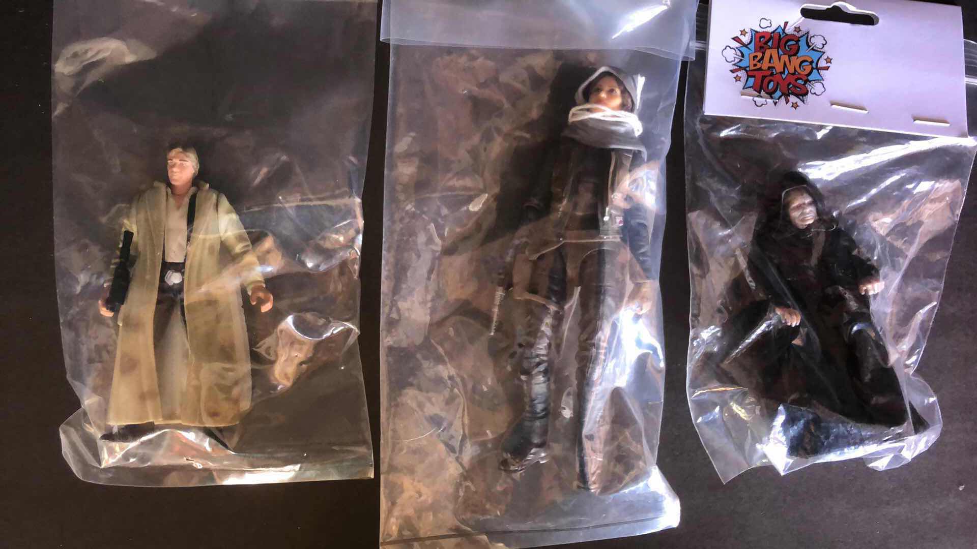 Photo 1 of ASSORTMENT OF UNBOXED ACTION FIGURES STOCKING STUFFERS (3)