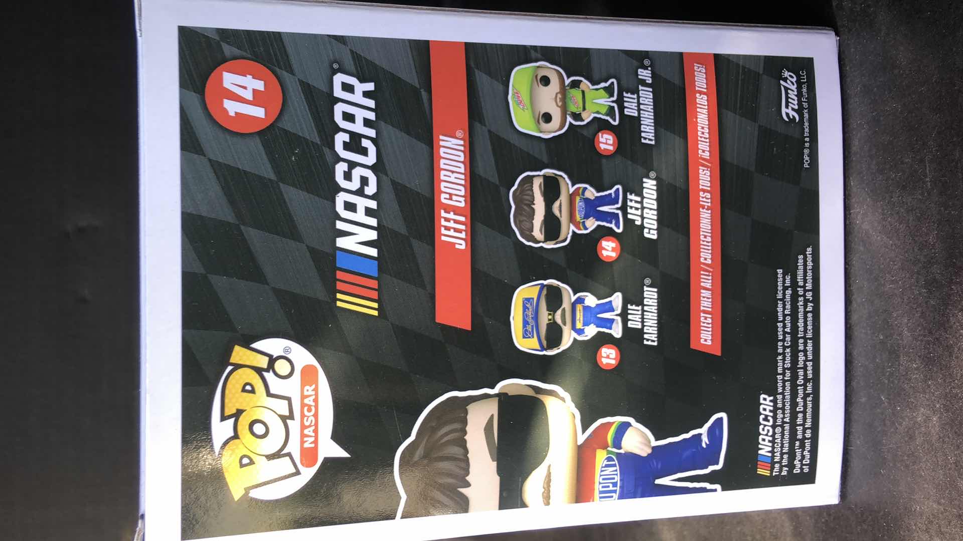 Photo 1 of NIB FUNKO POP NASCAR JEFF GORDON VINYL FIGURINE