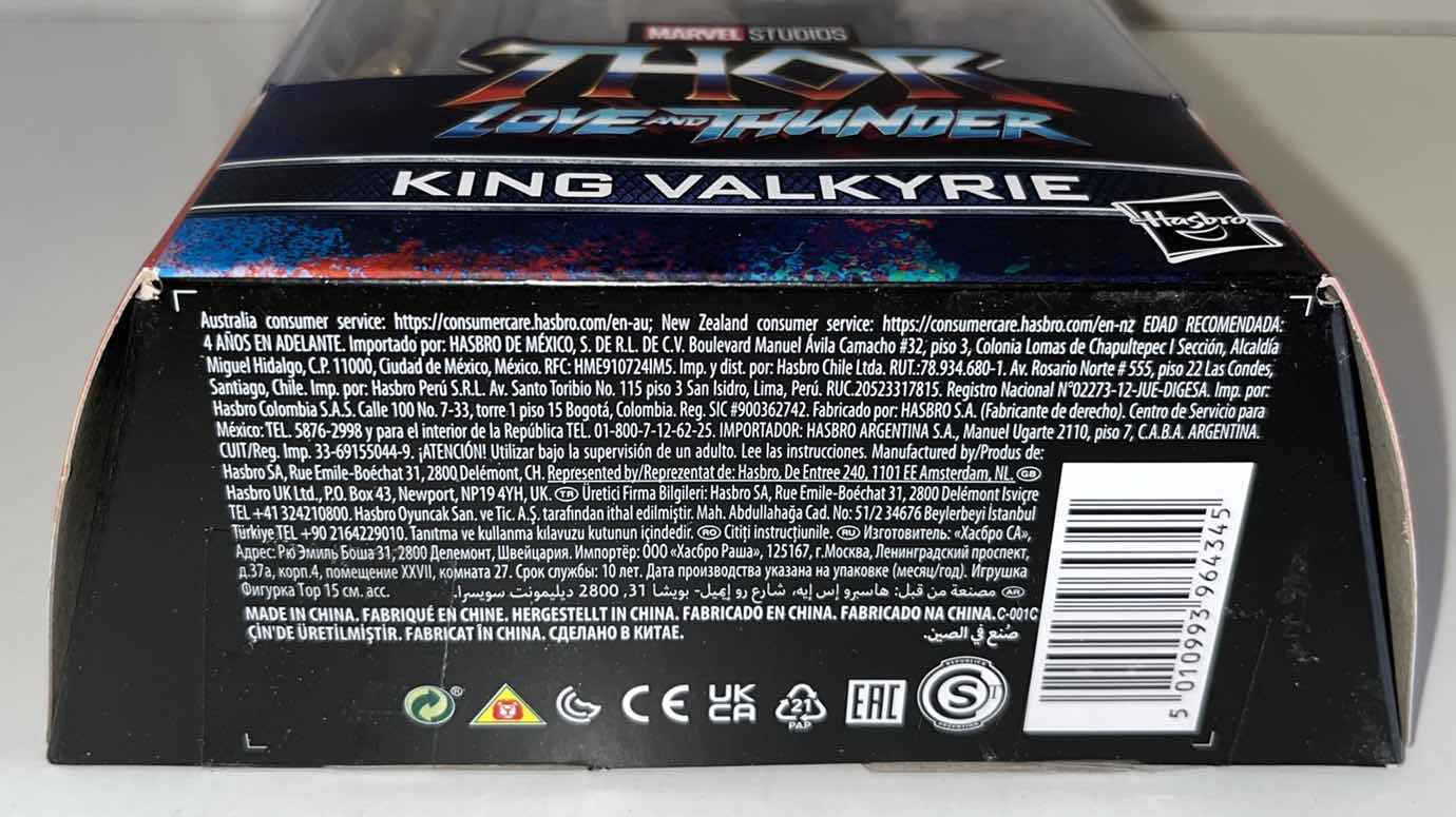 Photo 1 of BRAND NEW HASBRO MARVEL STUDIOS LEGEND SERIES, THOR LOVE AND THUNDER, KING VALKYRIE (1)