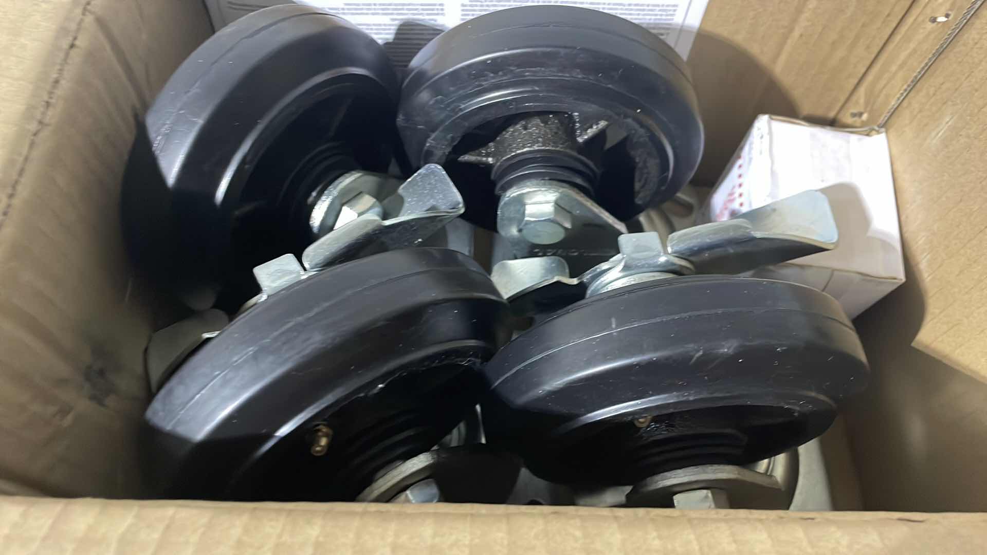 Photo 1 of GLOBAL MODEL 653CP96 5" X 1.5"MORT CASTER KIT -SWIVEL 1 SET