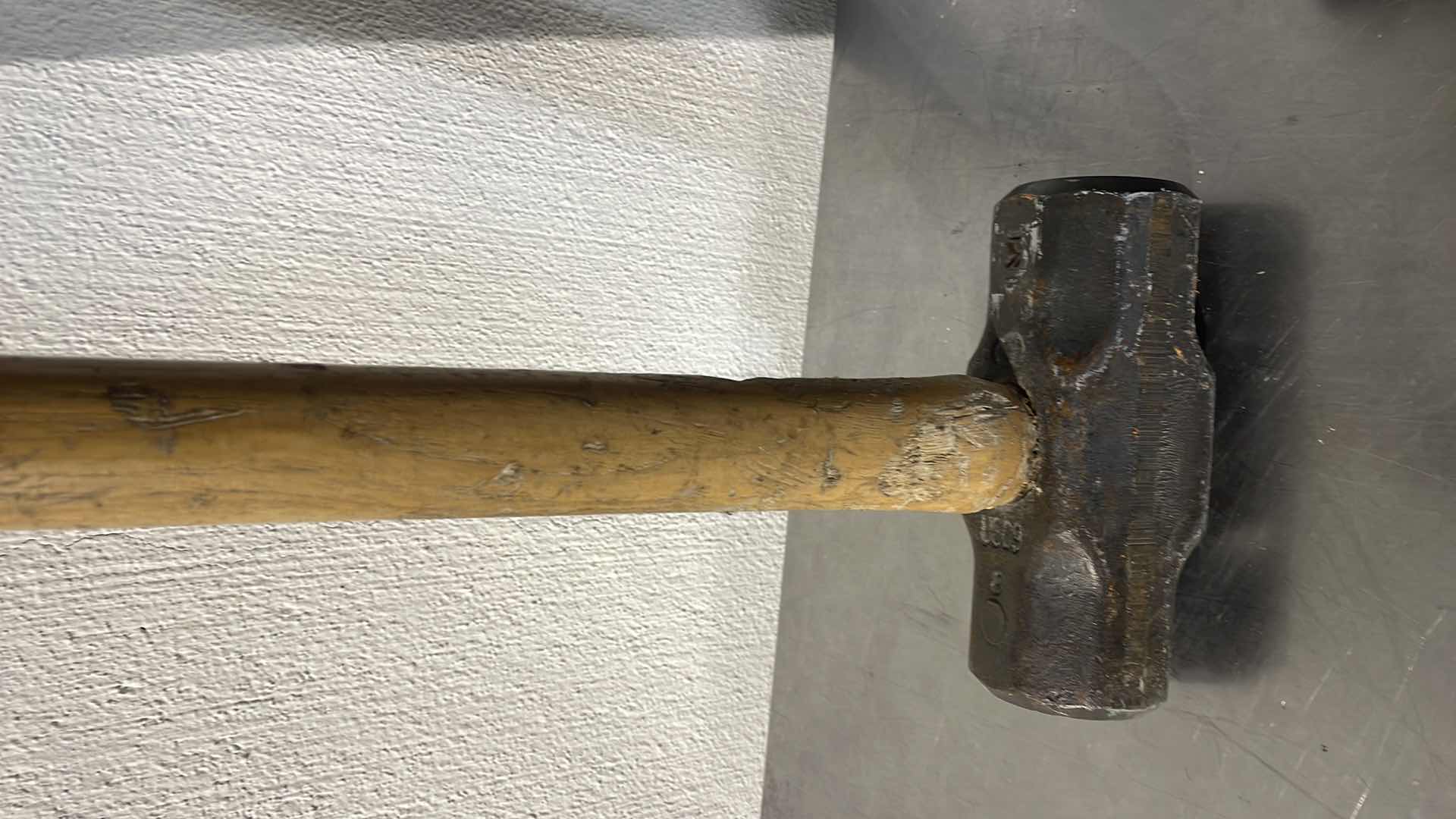 Photo 1 of 2-8LBS SLEDGEHAMMERS 1 NEW, 1 USED AS PICTURED