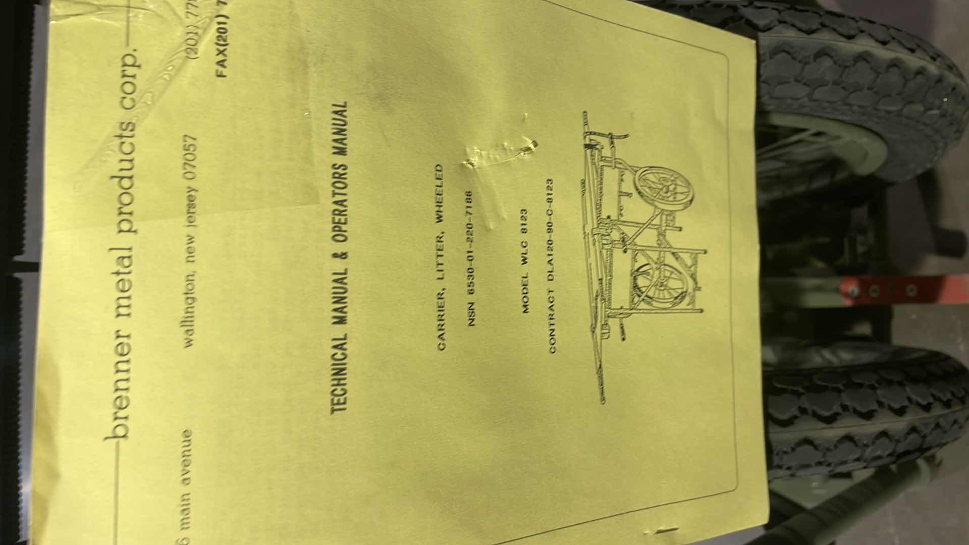 Photo 1 of WHEELED LITTER CARRIER