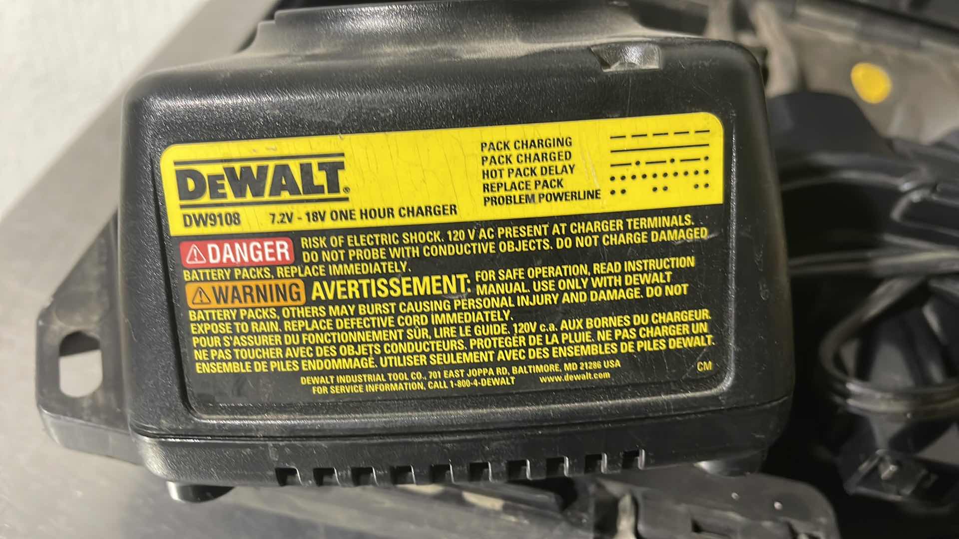 Photo 1 of DEWALT 18V VARIABLE SPEED RECIPROCATING SAW DC385 WITH CHARGER AND BATTERY IN HARD CASE
TESTED WORKING