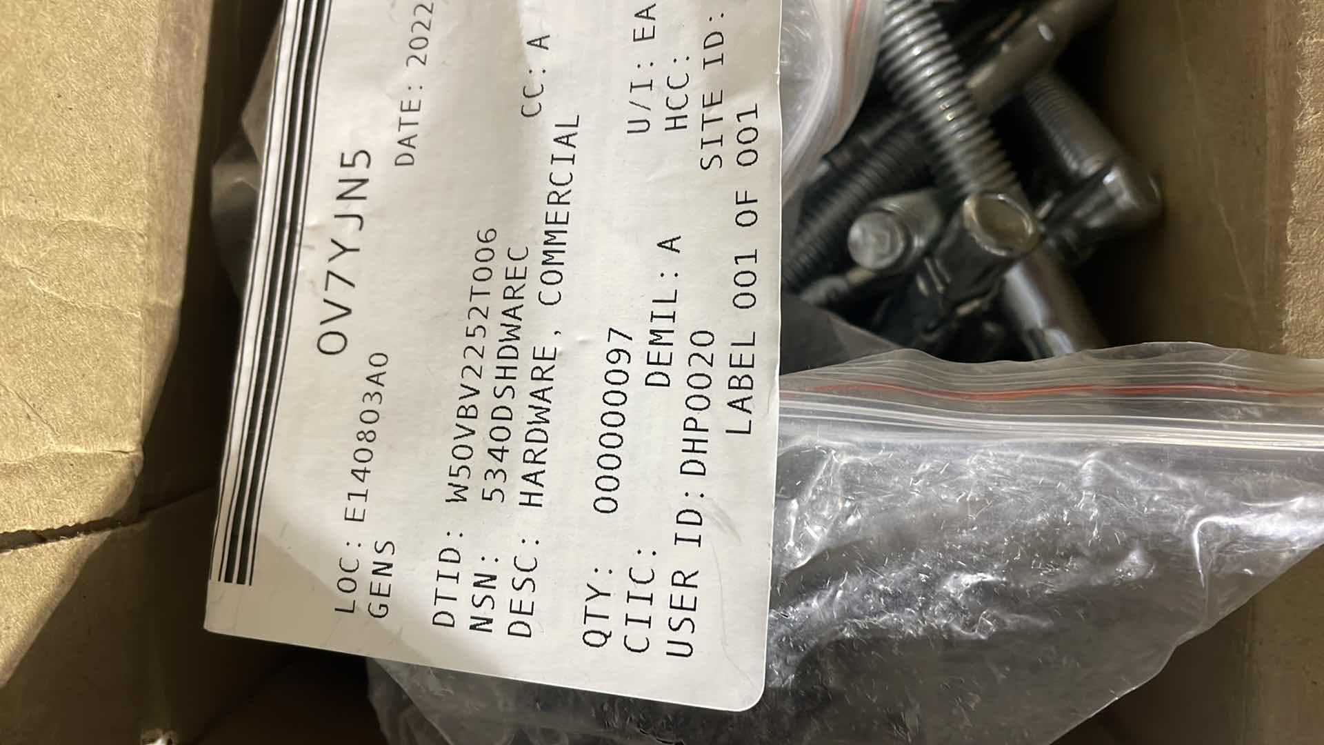 Photo 4 of 1/2” X 3-3/4” CONCRETE ANCHORS (97)