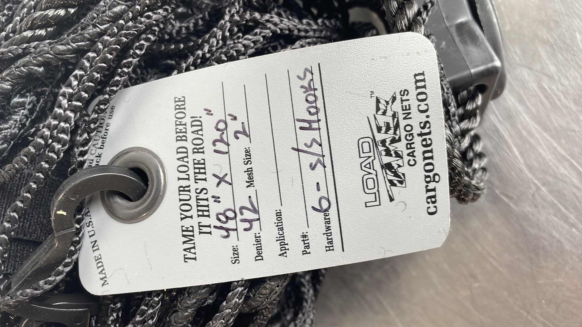 Photo 1 of LOAD TAMER CARGO NET 48” X 120”