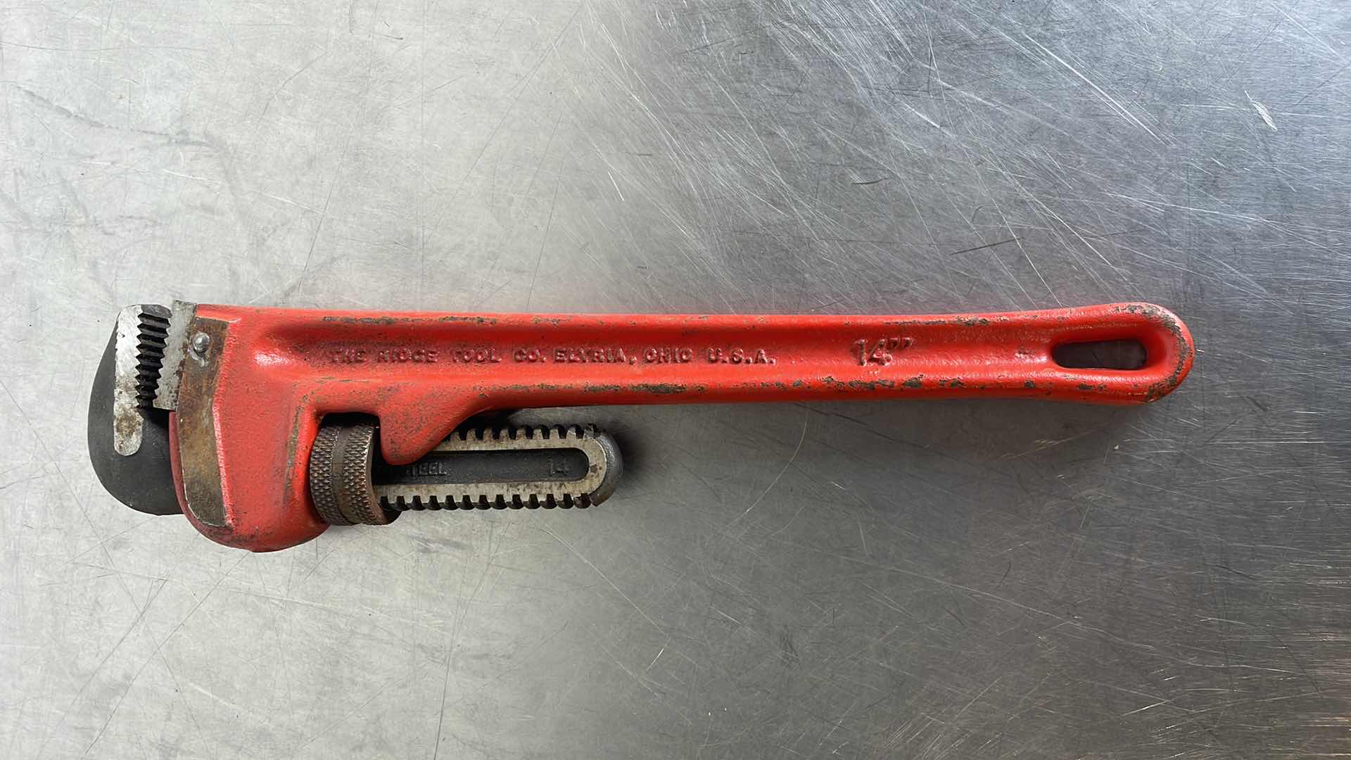 Photo 1 of RIDGID 14” PIPE WRENCH USA