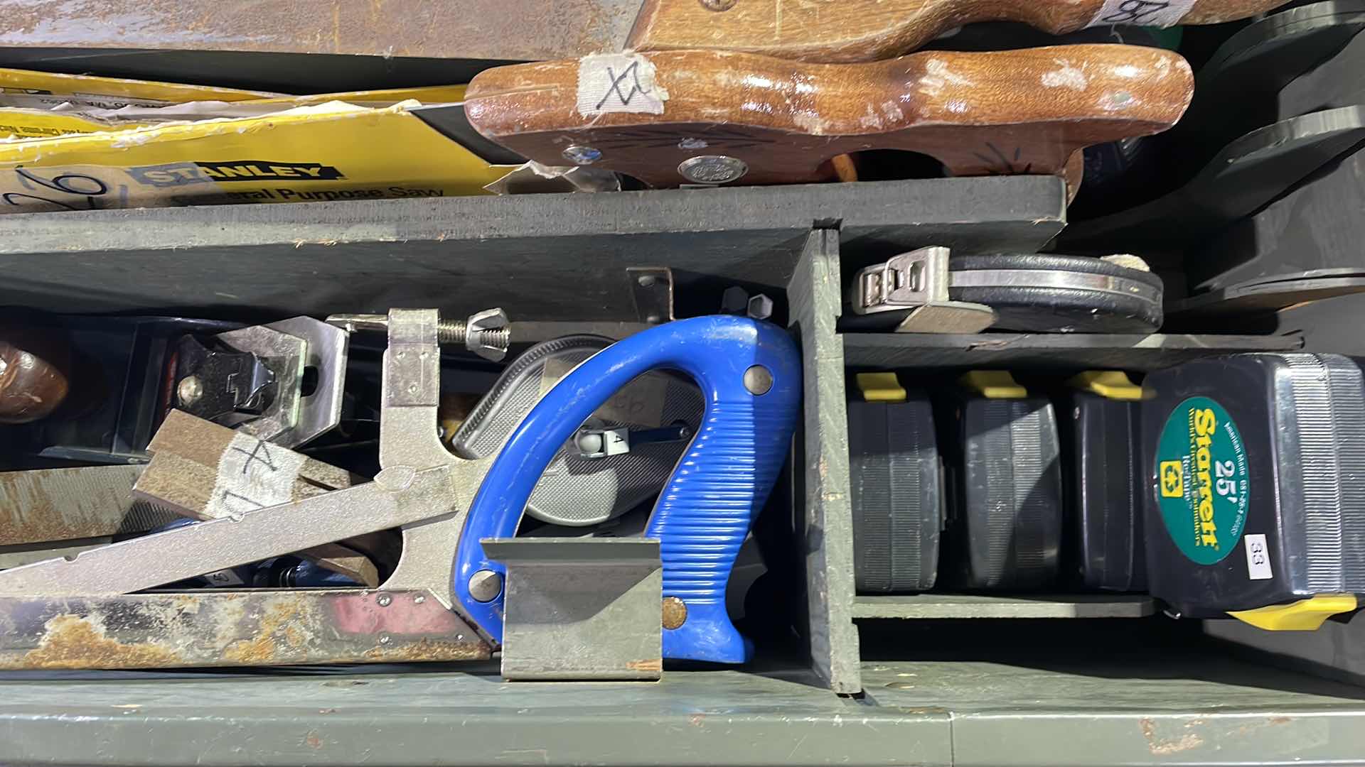 Photo 1 of CARPENTER EQUIPMENT SET 32” X 16” H9” WITH CONTENTS