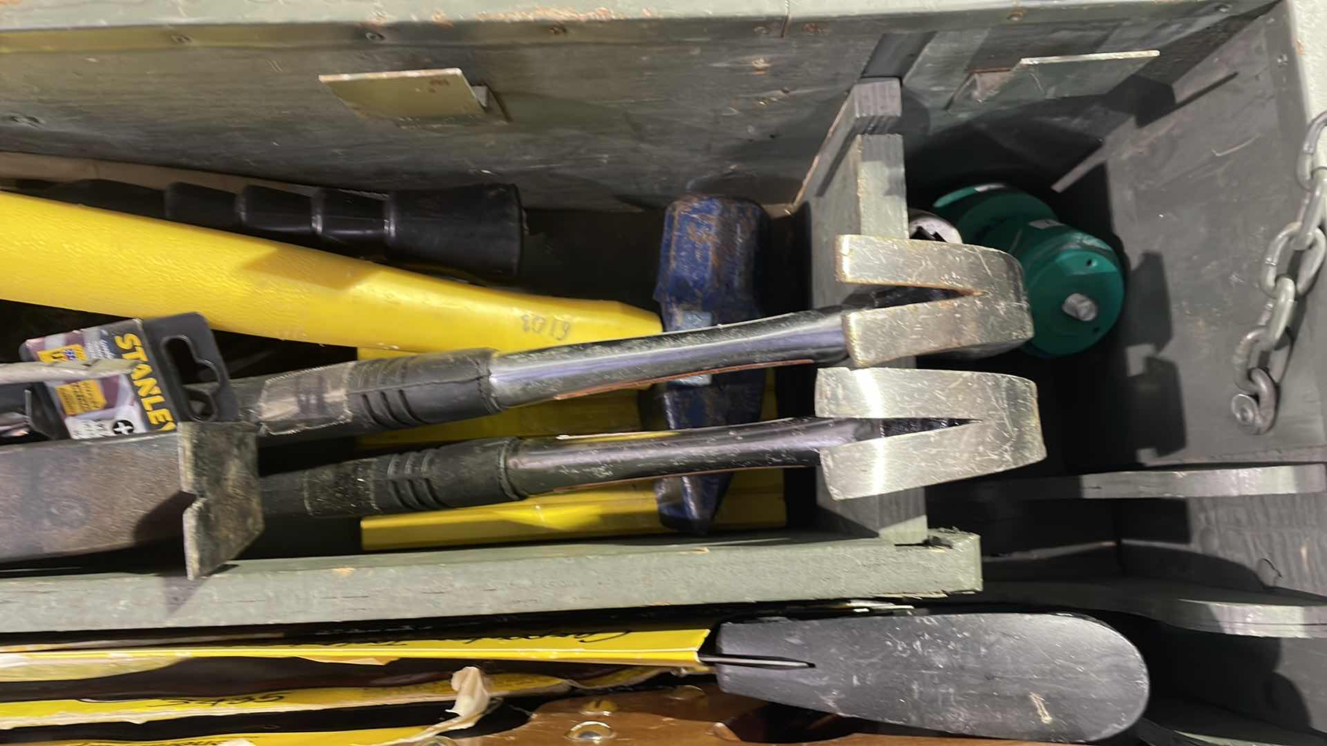 Photo 1 of CARPENTER EQUIPMENT SET 32” X 16” H9” WITH CONTENTS