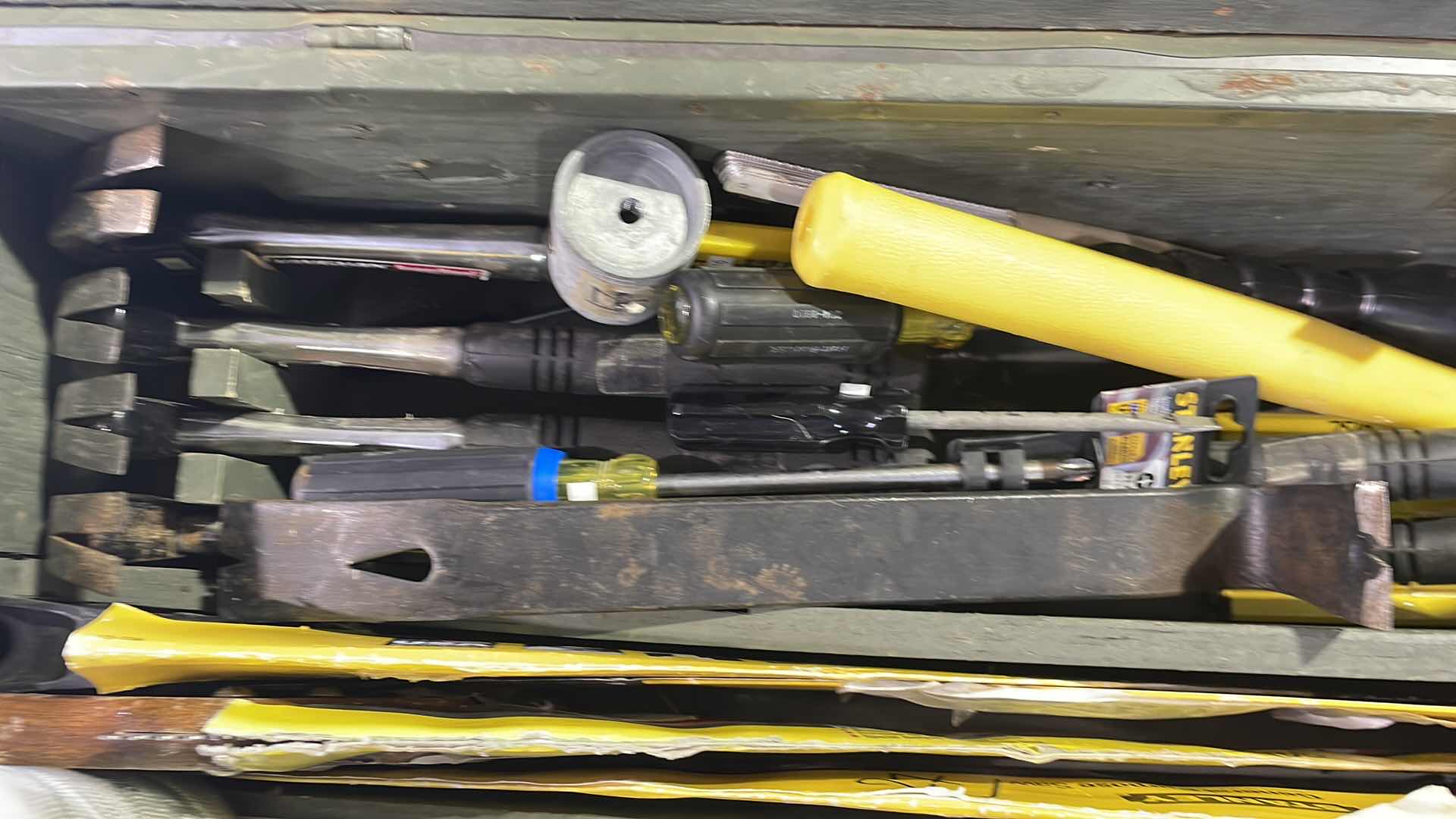 Photo 1 of CARPENTER EQUIPMENT SET 32” X 16” H9” WITH CONTENTS