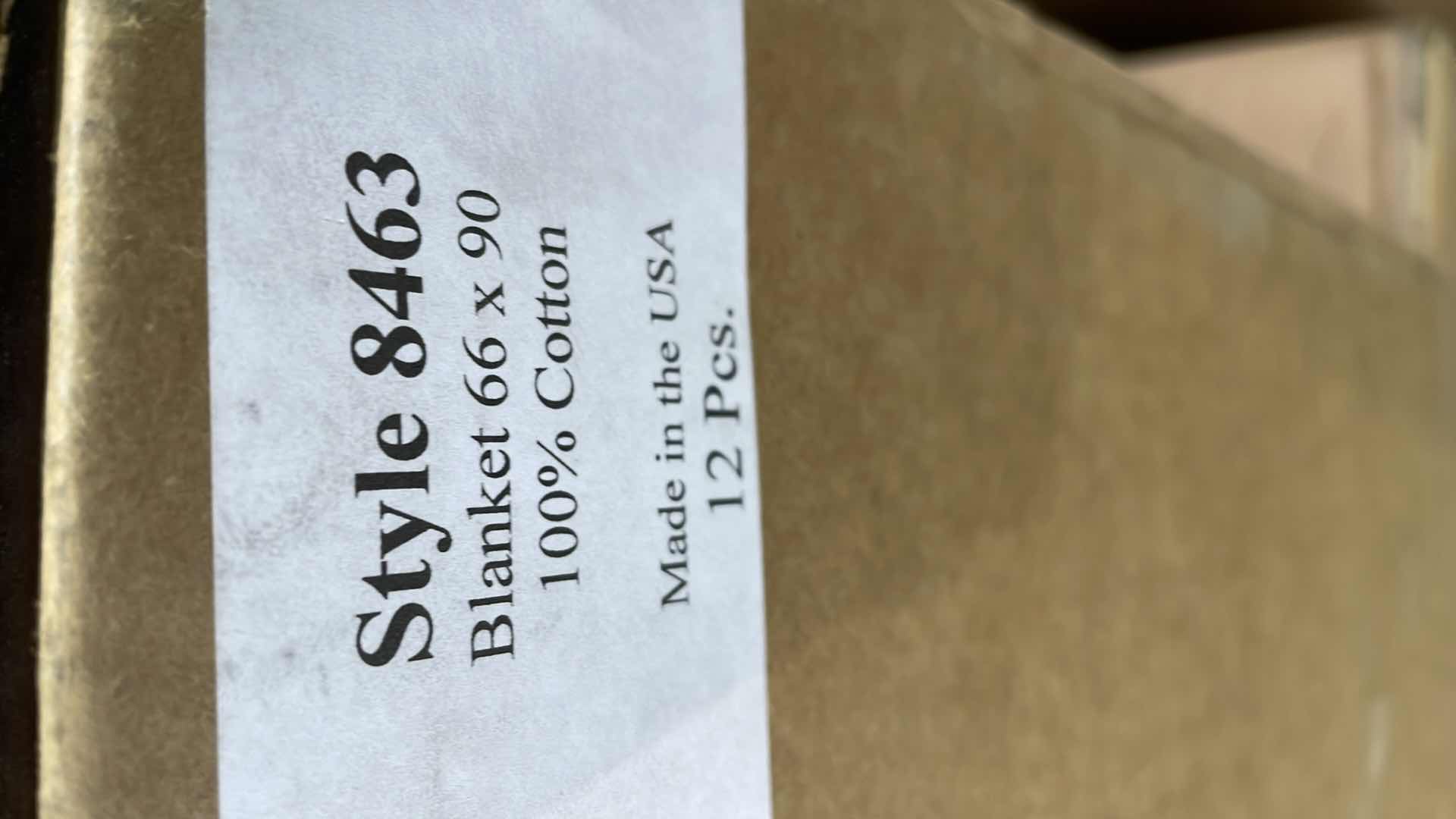 Photo 1 of 100% COTTON BLANKETS 66” X 90” USA (12)