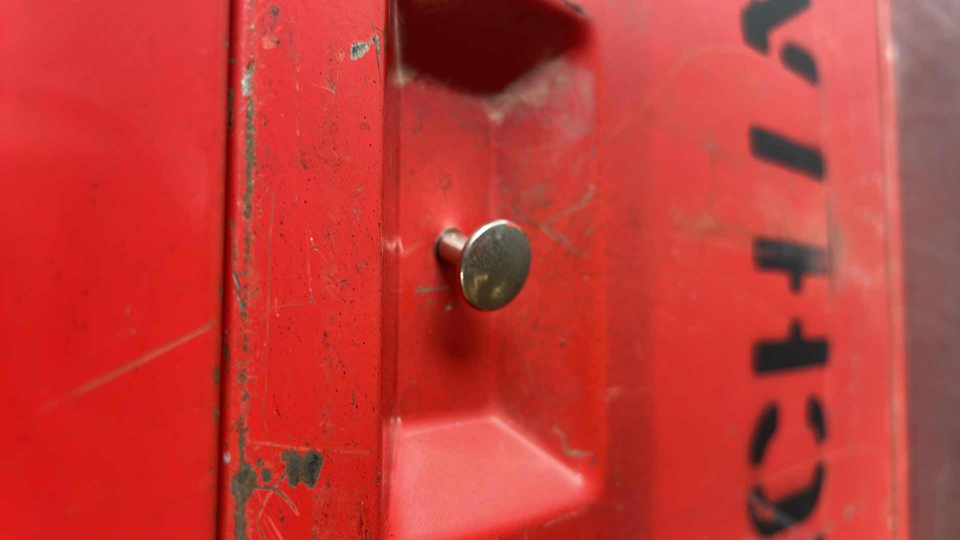 Photo 1 of TOOL BOX WITH CONTENTS 21” X 9” H14” MISSING KEYS