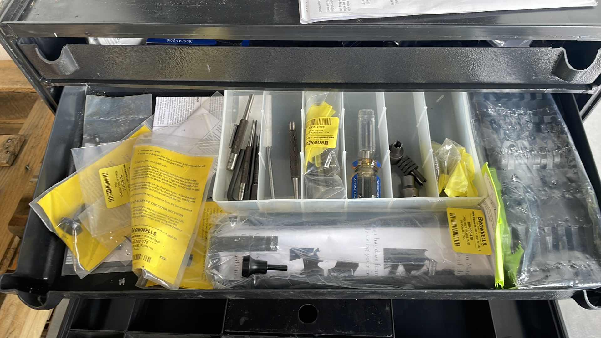 Photo 1 of BROWNELLS STANDARD COLT AR-15/M16 ARMORERS KIT UNKNOWN IF KIT IS COMPLETE SOLD AS IS