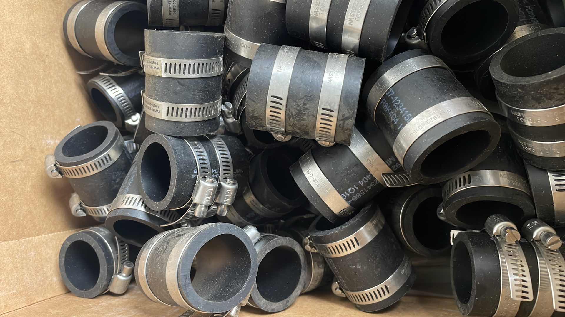 Photo 1 of 1” RUBBER HOSE ADAPTERS