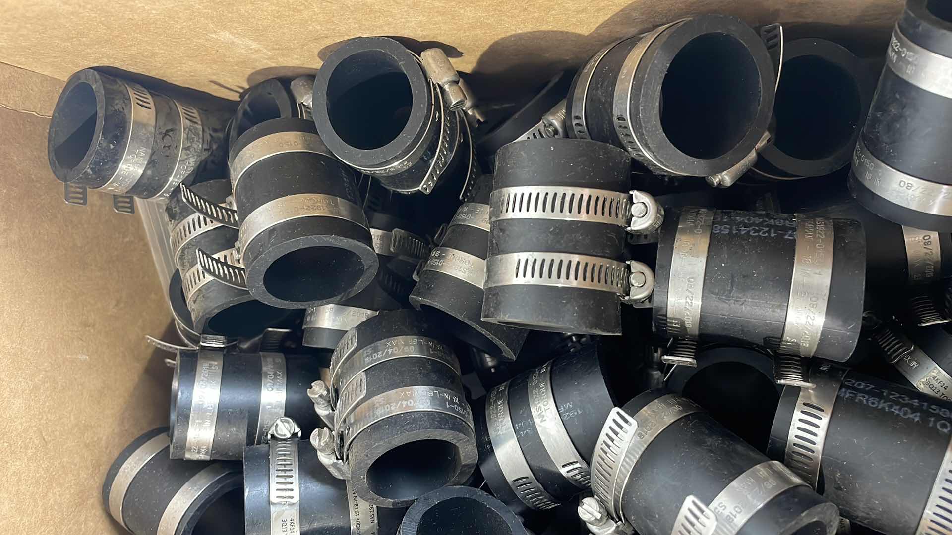 Photo 1 of 1” RUBBER HOSE ADAPTERS