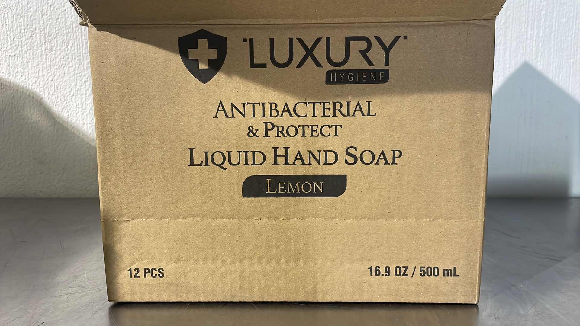 Photo 1 of LUXURY ANTIBACTERIAL LIQUID HAND SOAP LEMON 12-16.9FL OZ