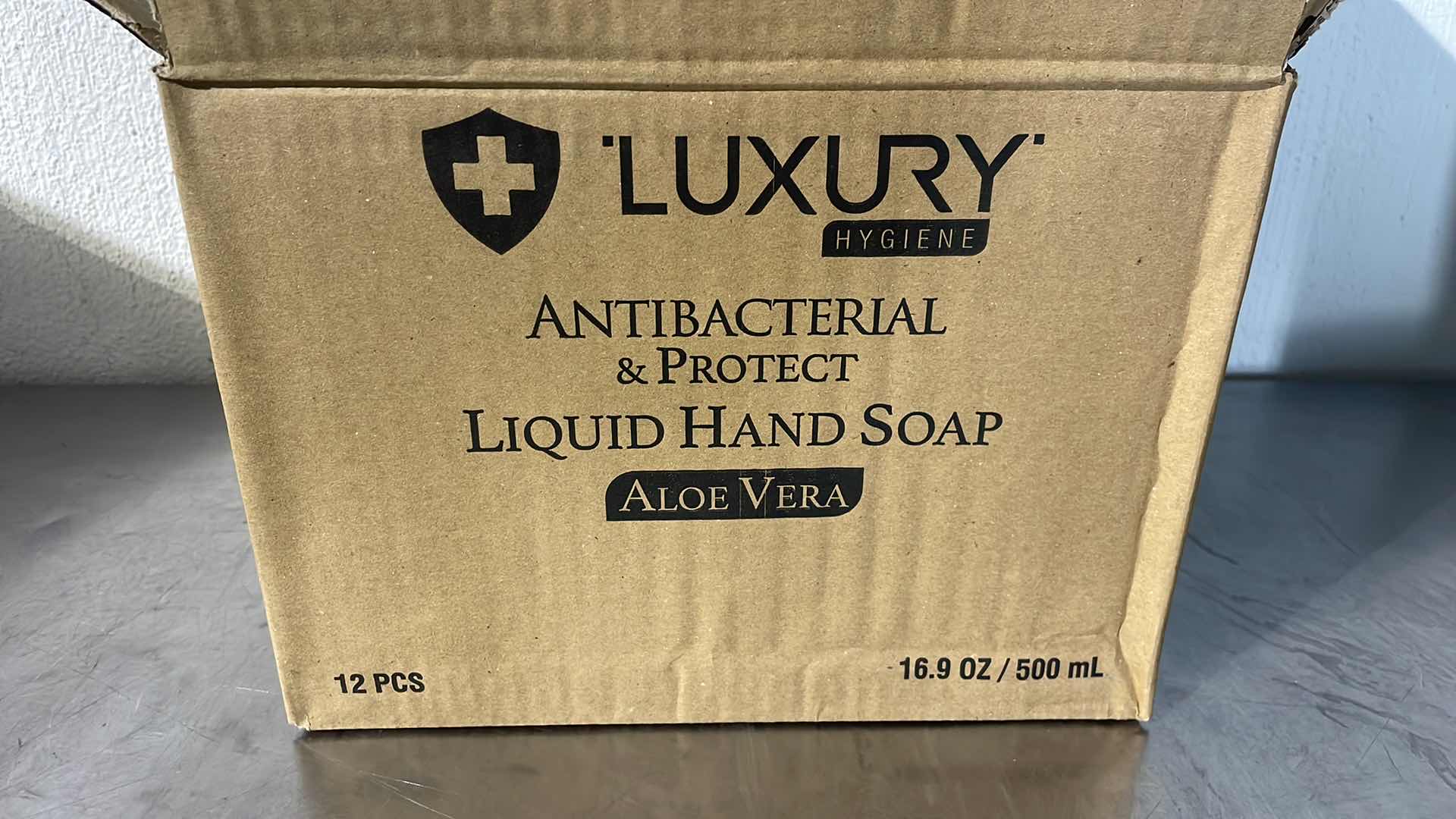 View 2 of LUXURY ANTIBACTERIAL LIQUID HAND SOAP ALOE VERA 12-16.9FL OZ