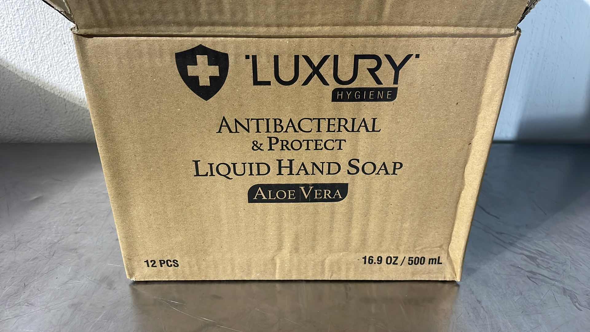 View 2 of LUXURY ANTIBACTERIAL LIQUID HAND SOAP ALOE VERA 12-16.9FL OZ