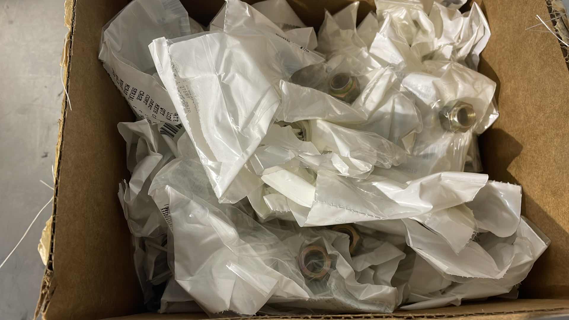 Photo 1 of ALL STEEL HEX LOCK NUTS QUANTITY UNKNOWN