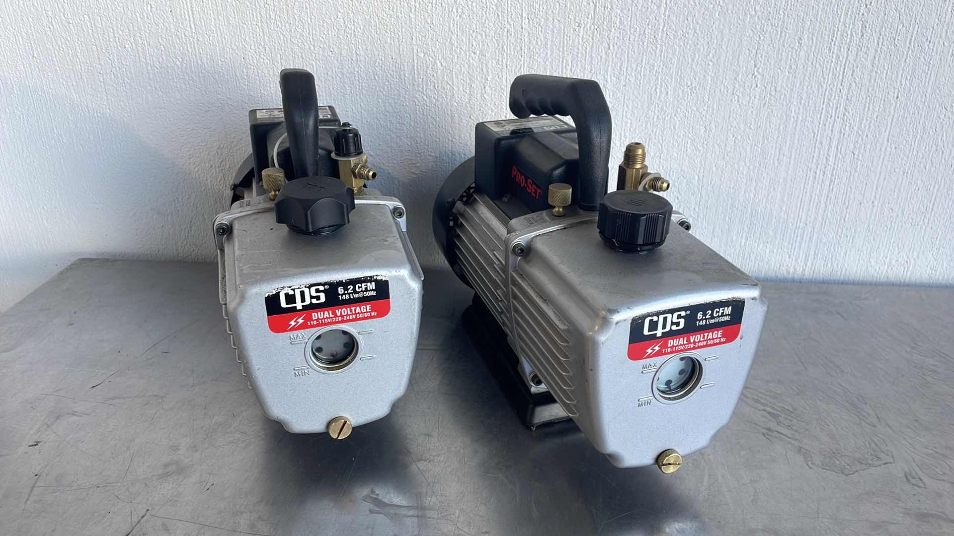 Photo 1 of CPS VP6D PRO-SET 2-STAGE VACUUM PUMP NOT WORKING PARTS ONLY SOLD AS IS (2)