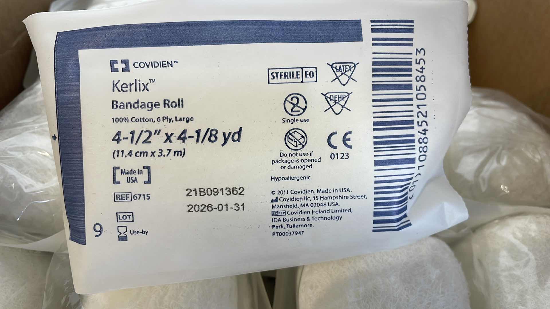 Photo 1 of KERLIX BANDAGE ROLLS (100) 4-1/2” X 4-1/8 YD