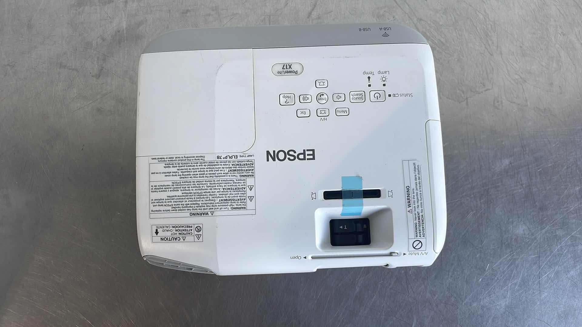 Photo 1 of EPSON 3LCD POWERLITE X17 PROJECTOR