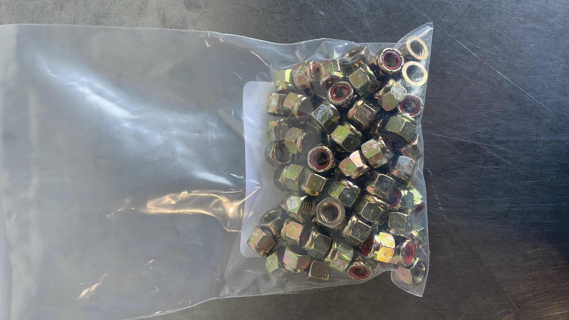 Photo 1 of 3/8”-16 GRADE 8 LOCK NUTS 100 PCS