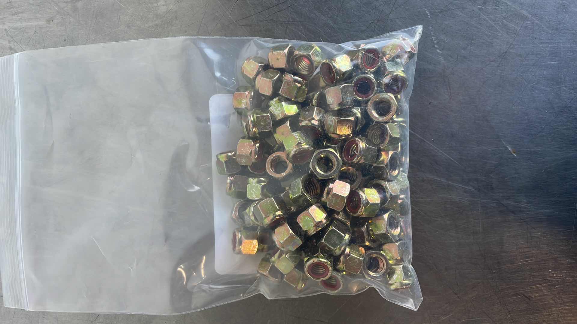 Photo 1 of 3/8”-16 GRADE 8 LOCK NUTS 100 PCS