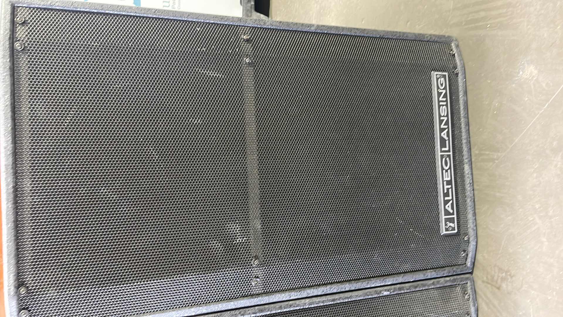 Photo 1 of ALTEC LANSING DTS-640 DUPLEX LOUDSPEAKERS UNTESTED (4)