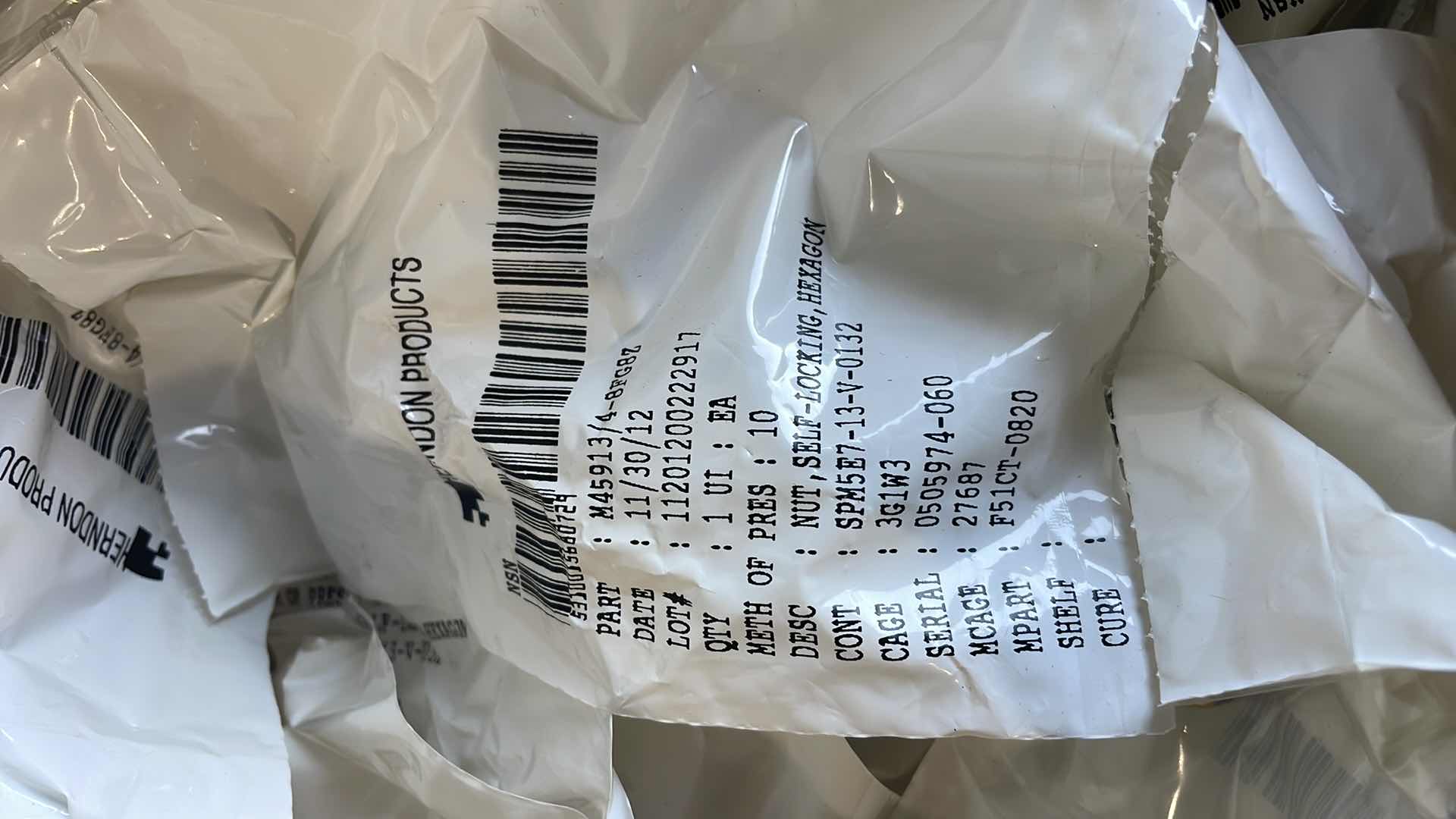 Photo 1 of 1/2-20 ALL STEEL HEX LOCK NUTS GRADE 8 QUANTITY UNKNOWN