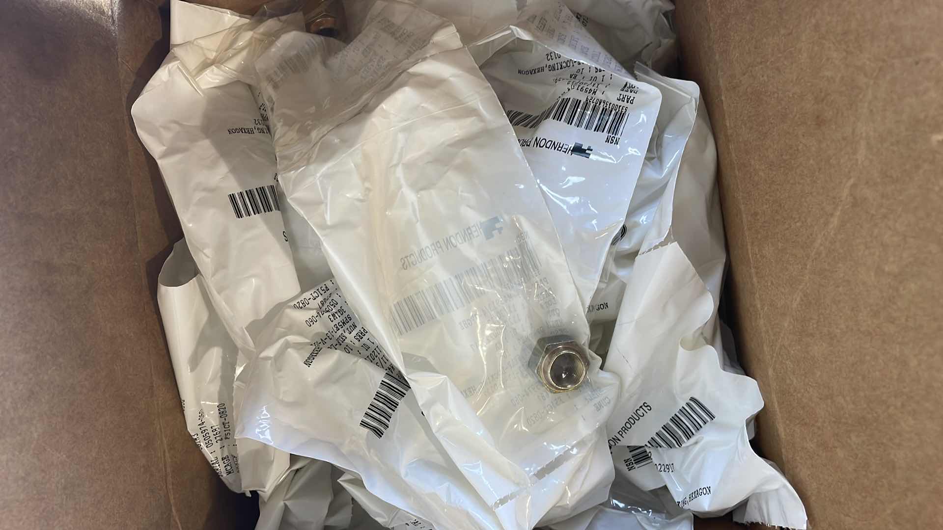 Photo 1 of 1/2-20 ALL STEEL HEX LOCK NUTS GRADE 8 QUANTITY UNKNOWN