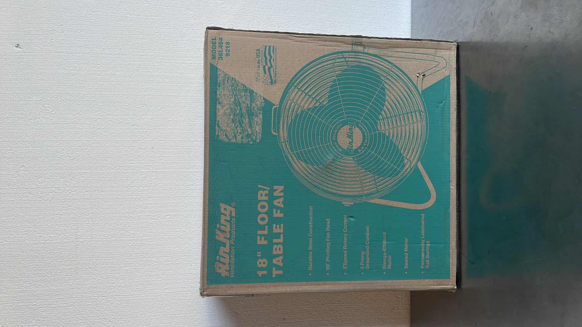 Photo 1 of AIR KING 18” HIGH VELOCITY FLOOR/TABLE FAN