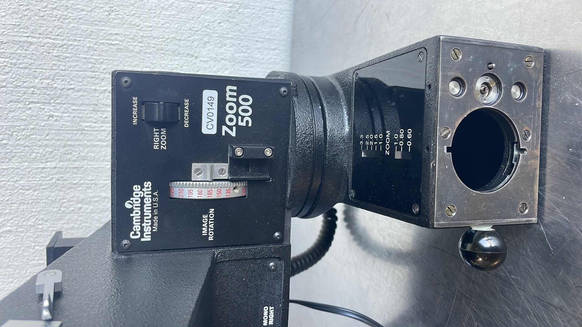 Photo 3 of BAUSCH & LOMB CAMBRIDGE INSTRUMENTS STEREO SCOPE ZOOM 500