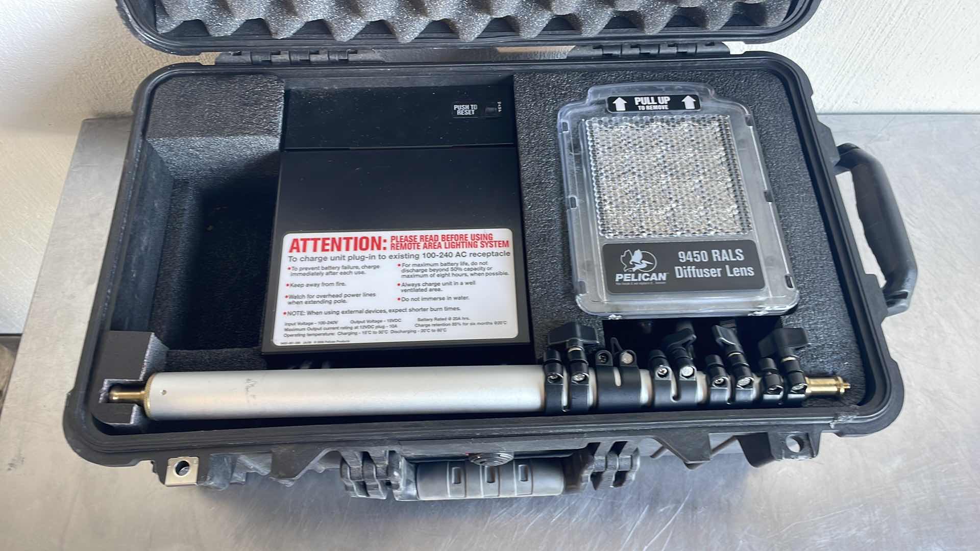 Photo 1 of PELICAN 9450B REMOTE AREA LED LIGHTING SYSTEM