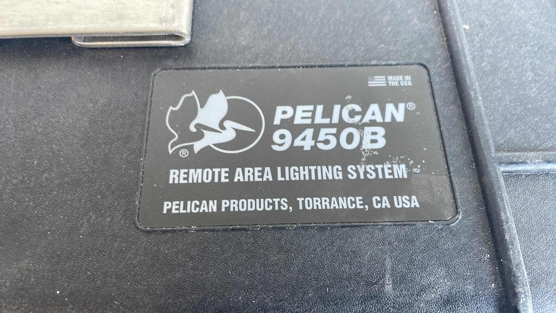Photo 1 of PELICAN 9450B REMOTE AREA LED LIGHTING SYSTEM