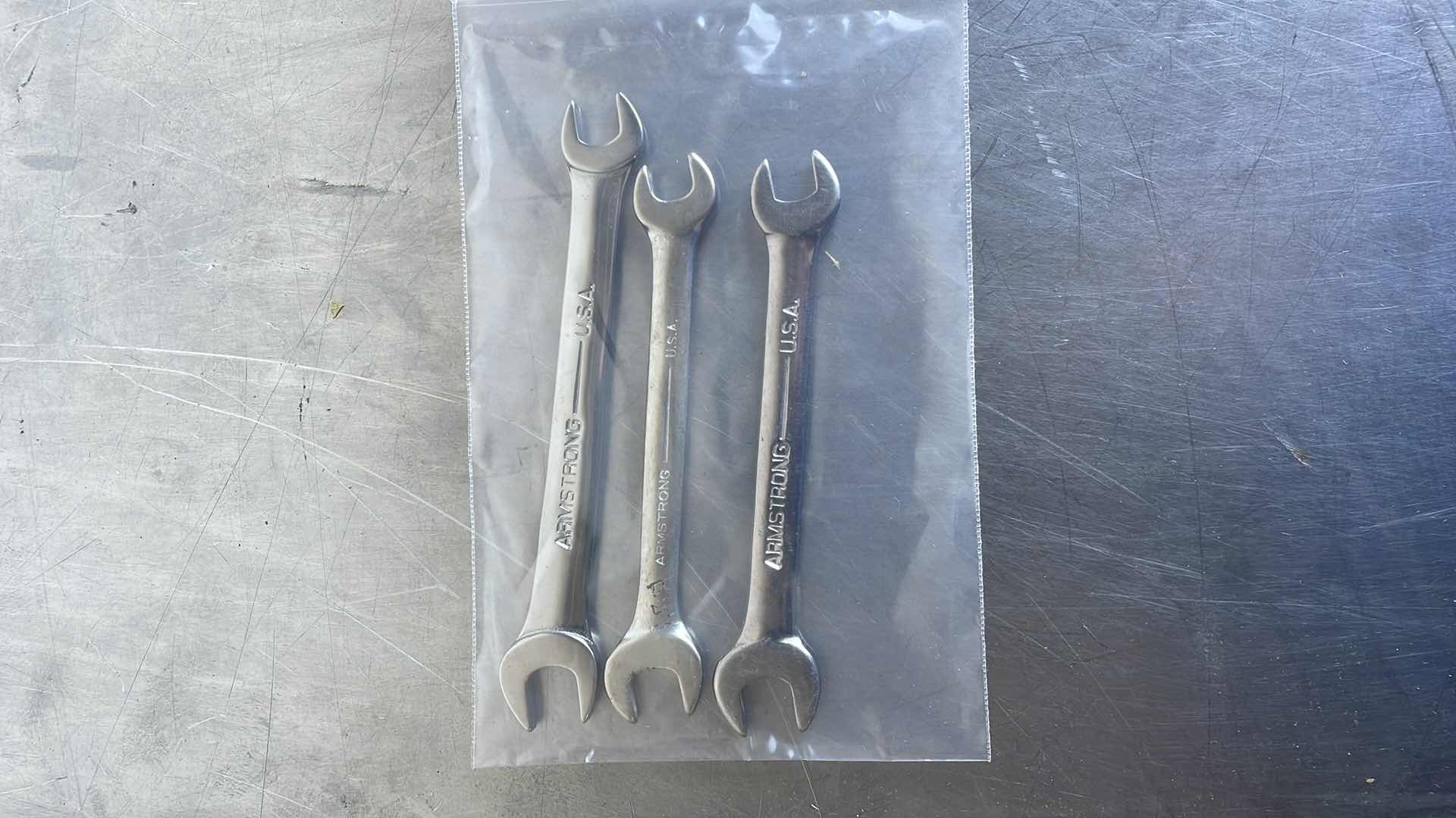 Photo 1 of ARMSTRONG 3/8” - 5/16” OPEN END WRENCHES USA