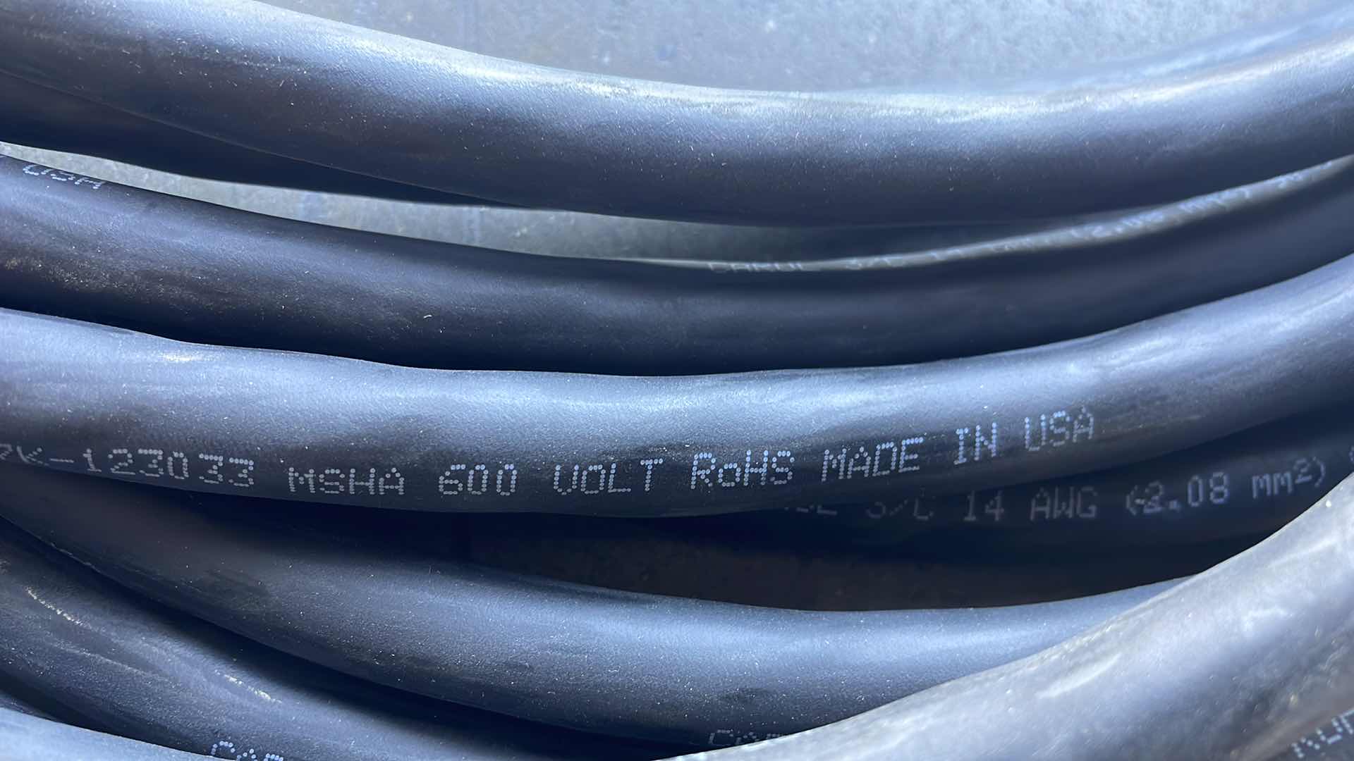 Photo 1 of CAROL 3/C 14G WATER RESISTANT 600V EXTENSION CORD 50’