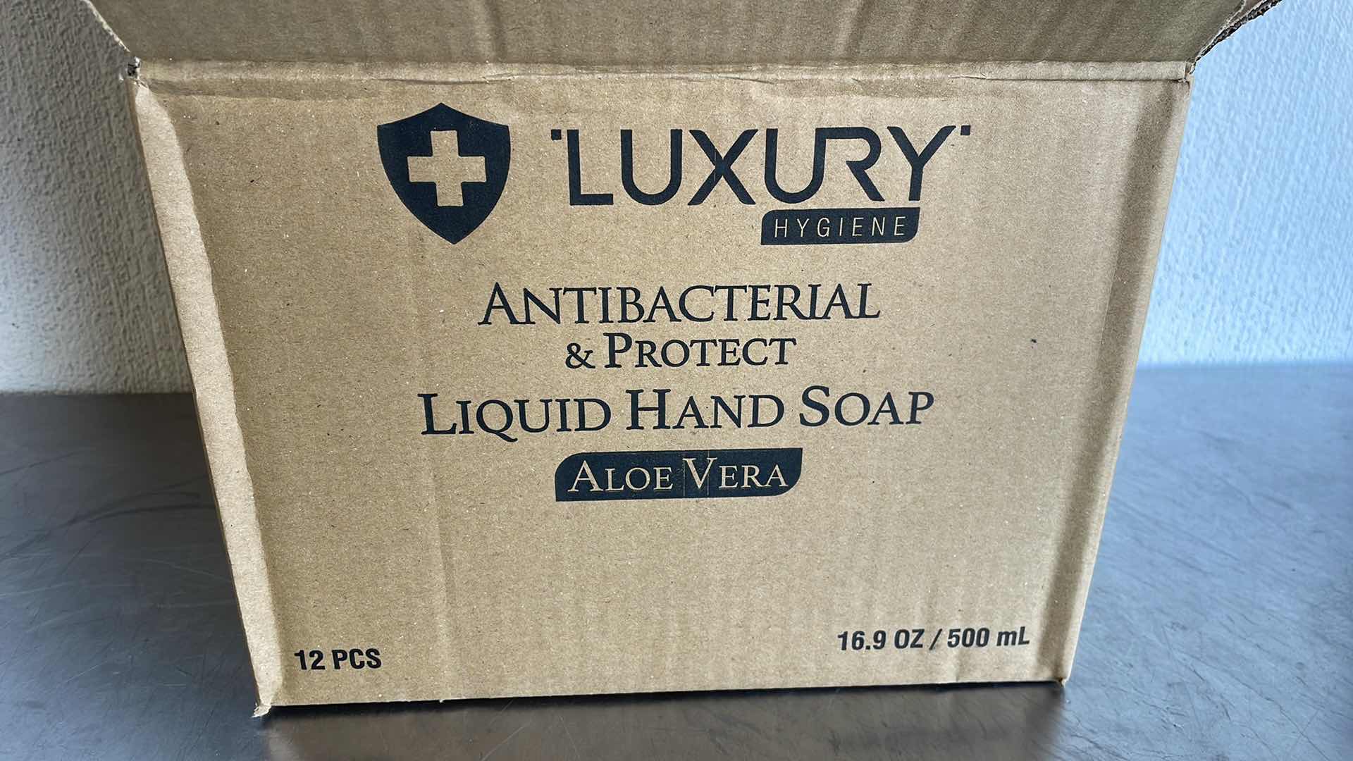 Photo 1 of LUXURY ANTIBACTERIAL LIQUID HAND SOAP ALOE VERA 12-16.9FL OZ