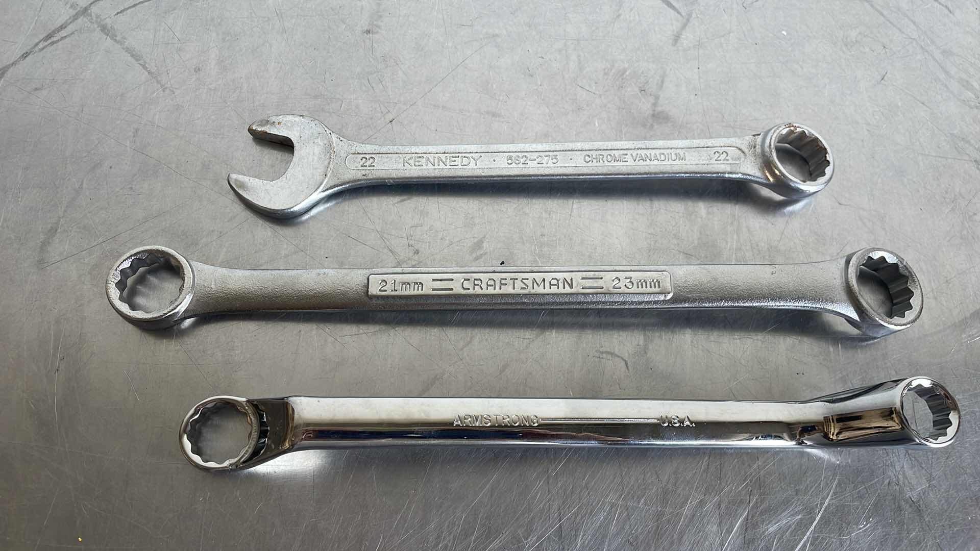 Photo 1 of METRIC WRENCHES