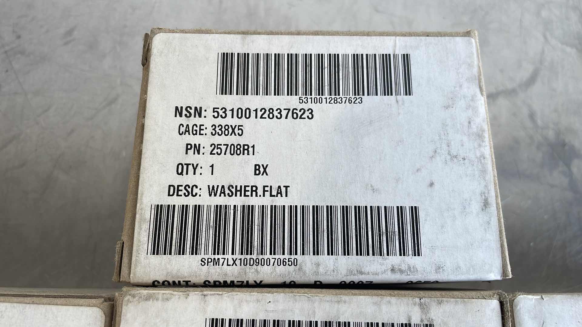 Photo 1 of FLAT WASHER 5/16” PN 25708R1 (7 BOXES)