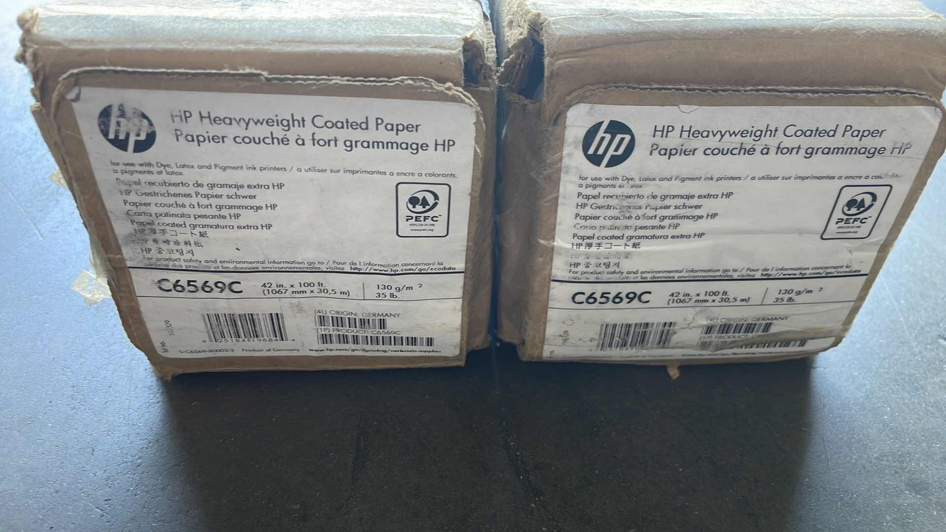 Photo 1 of HP HEAVYWEIGHT COATED PAPER 42” x 100’ (2)