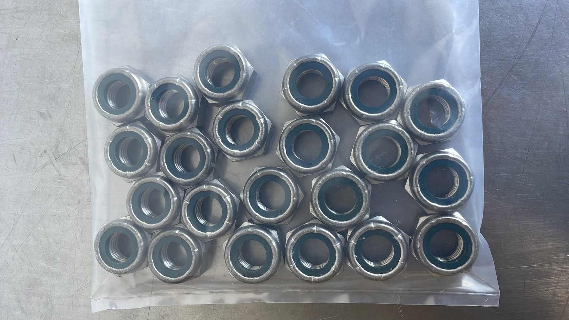 Photo 1 of 7/8” -9 STAINLESS STEEL LOCKNUTS (22)