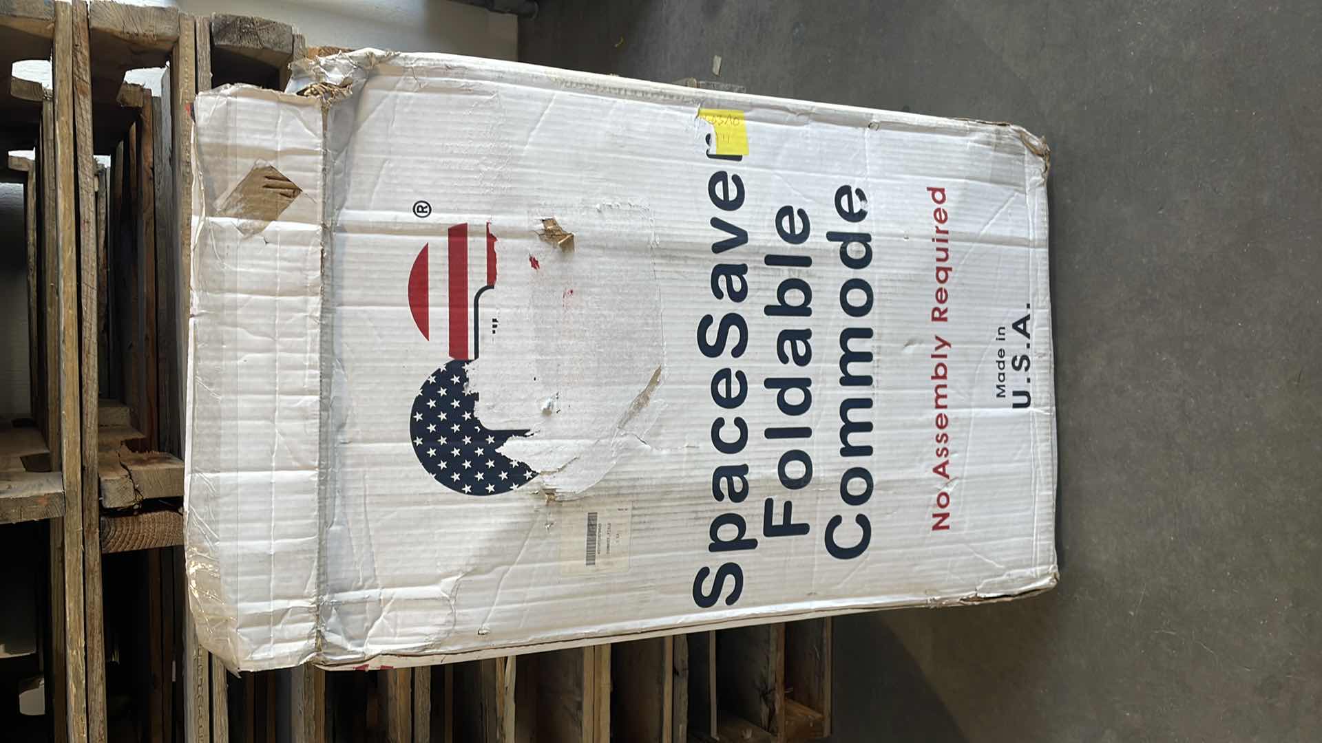 Photo 1 of TFI SPACE SAVER FOLDABLE COMMODE