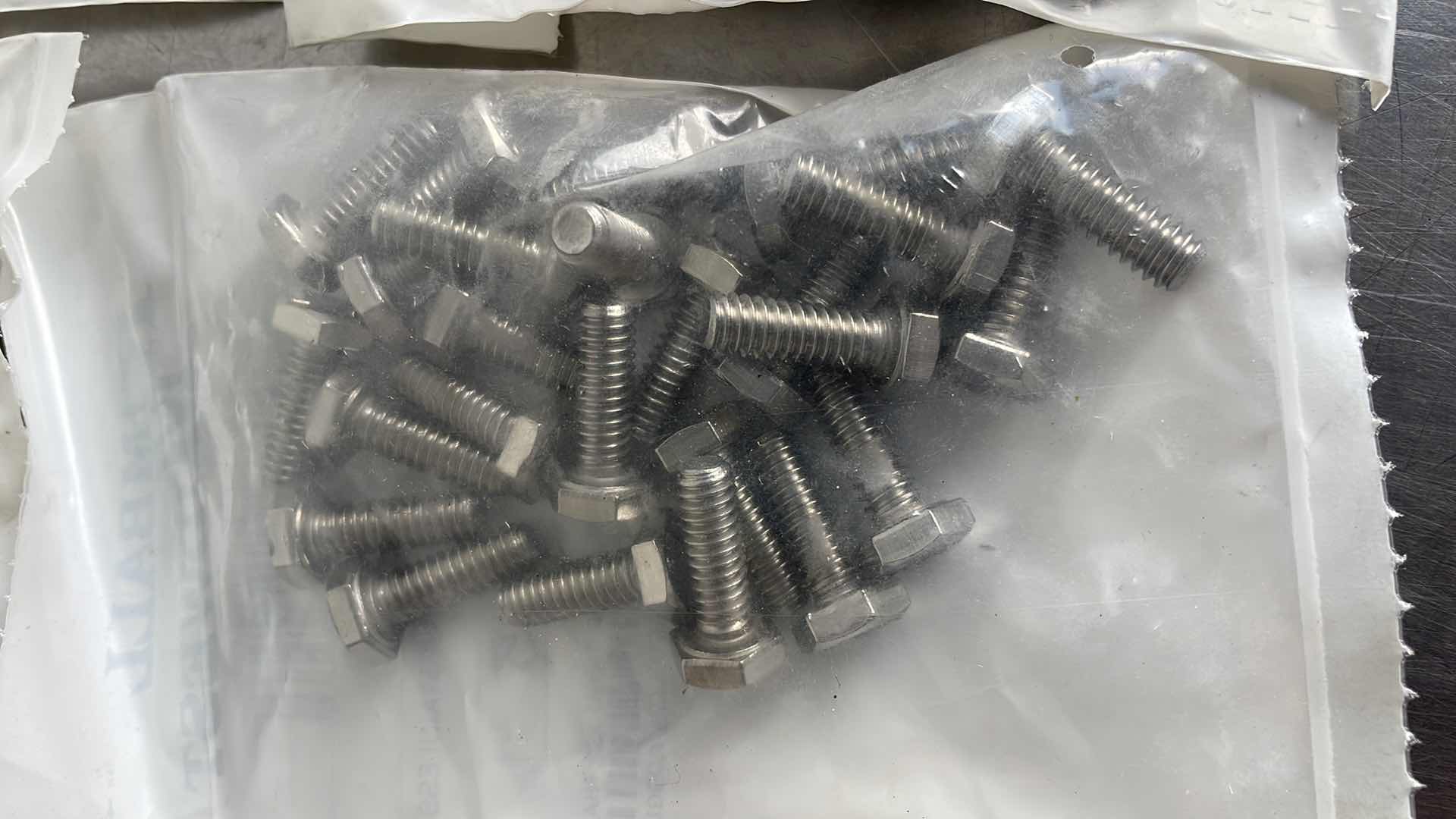 View 2 of 1/4-20 X 3/4" HEX HD C/S 304 STAINLESS TFL (200)