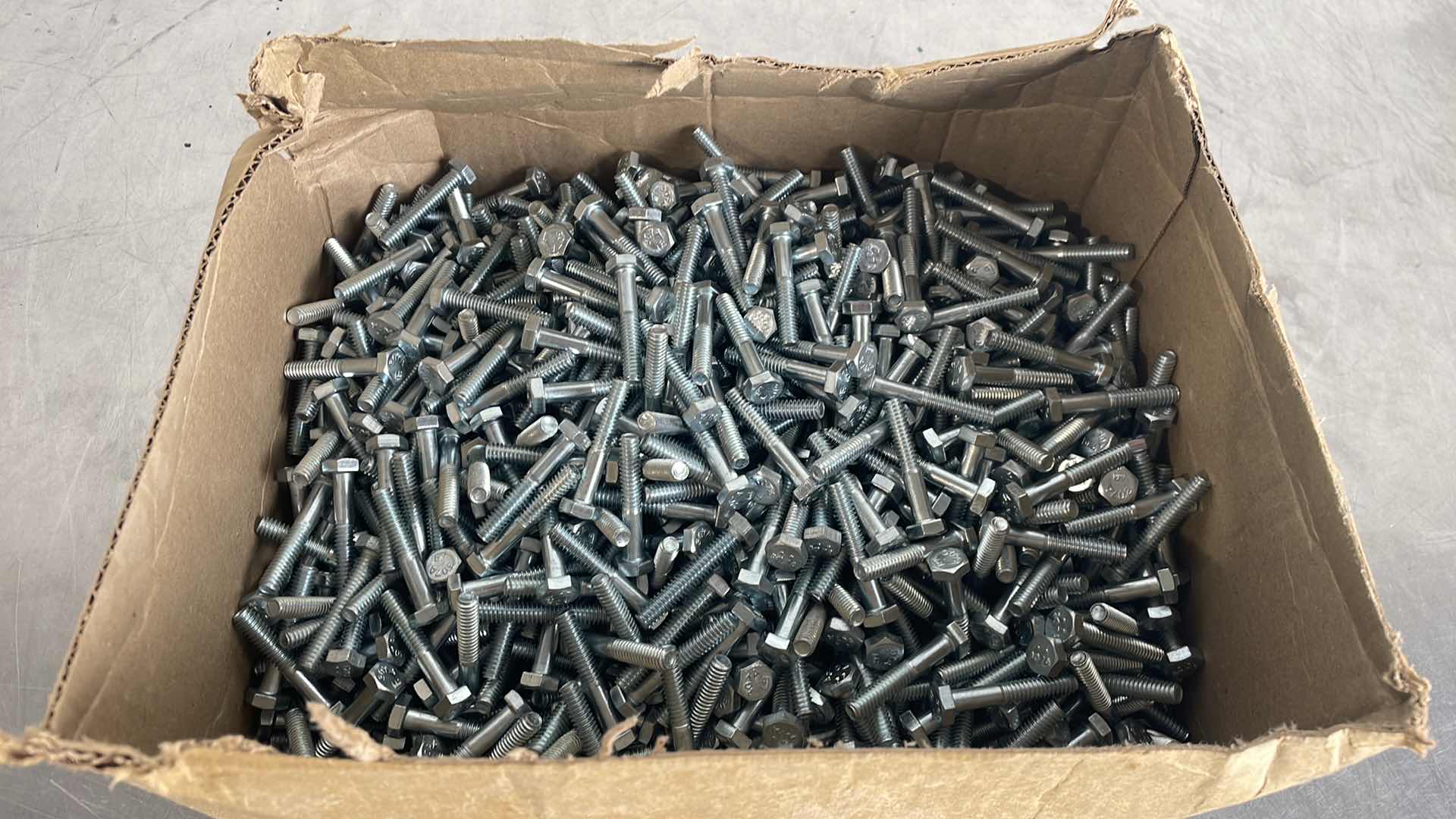 Photo 1 of 1/4”-20 x 1-1/2” HEX BOLTS 24LBS
