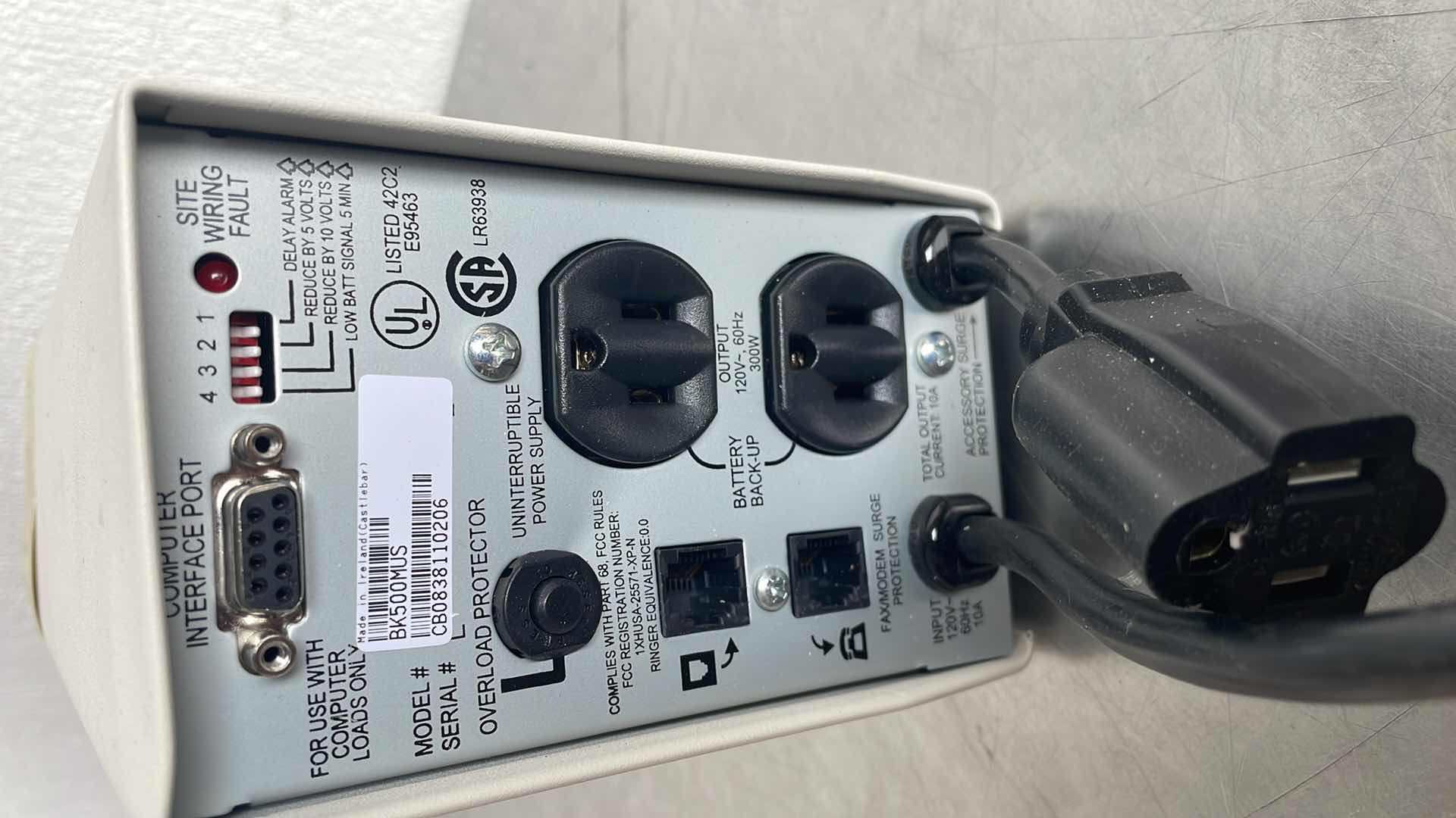 Photo 1 of APC BATTERY BACKUPS 500