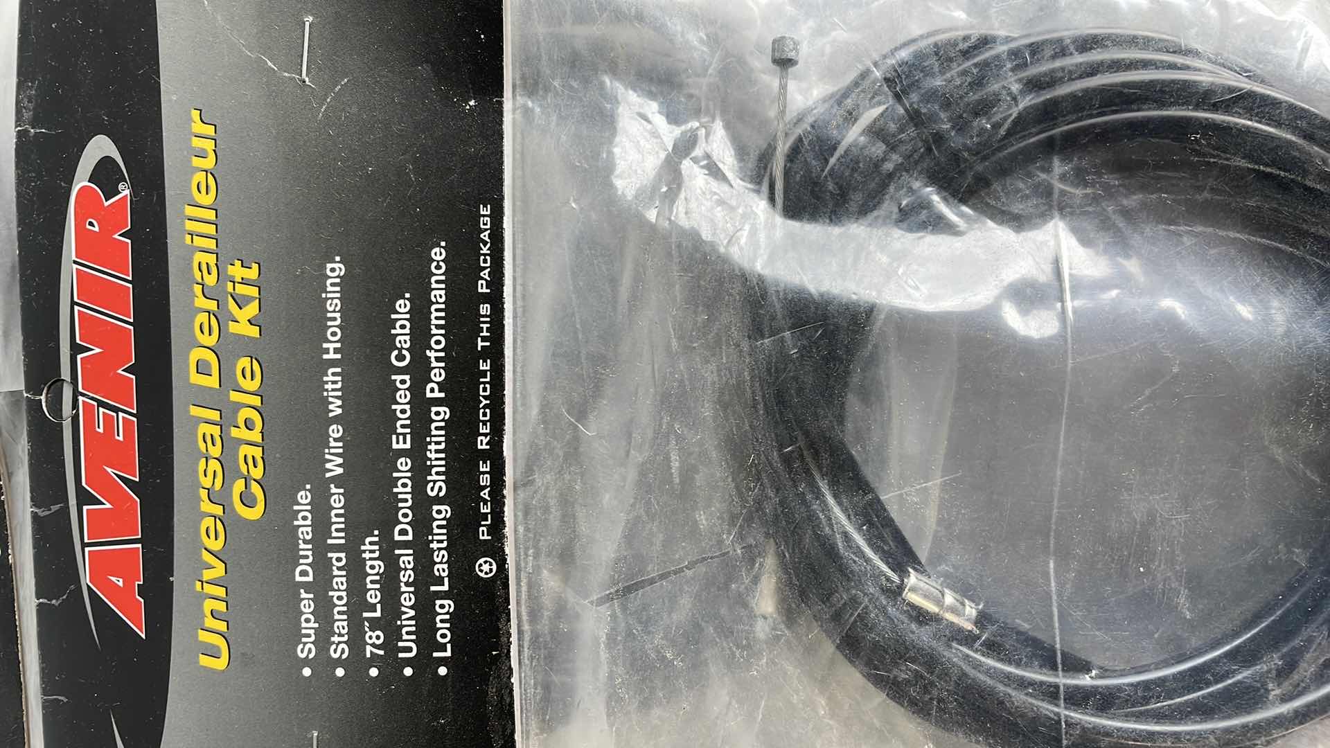 Photo 1 of AVENIR UNIVERSAL DERAILLEUR CABLE KIT 78” (5) BIKE