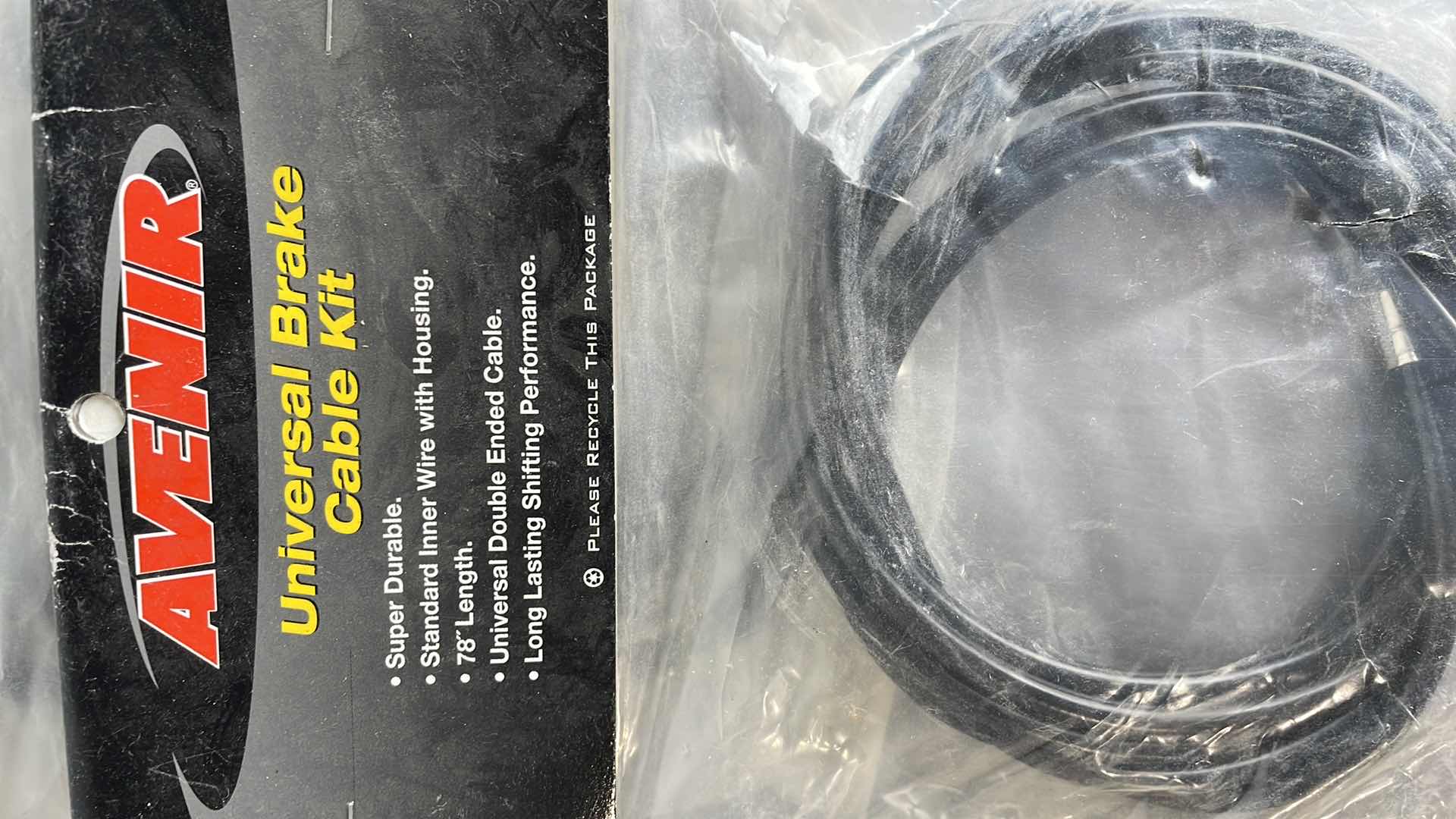Photo 1 of AVENIR UNIVERSAL BRAKE CABLE KIT 78” (4) BIKE