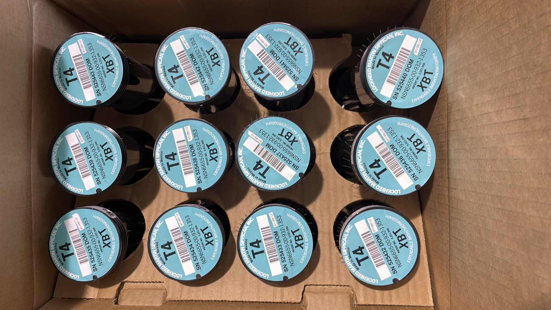 Photo 1 of LOCKHEED MARTIN SIPPICAN XBT-T4 EXPENDABLE BATHYTHERMOGRAPH (12)