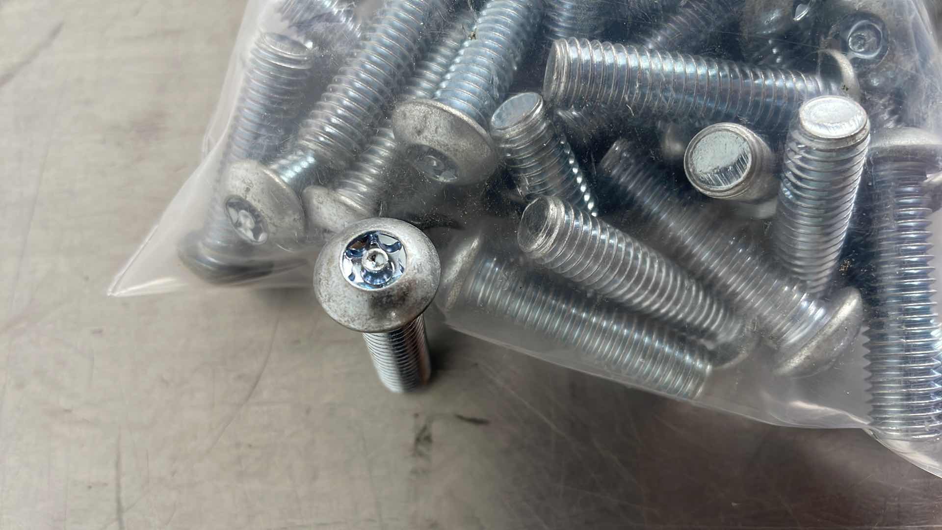 Photo 1 of 3/8-16 x 1-1/2” SECURITY TORX HEAD MACHINE SCREWS (69)